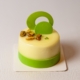 White Chocolate Pistachio Mousse